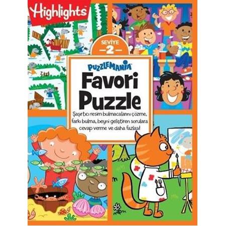 Puzzlemania Favori Puzzle 4'lü Kitap Seti